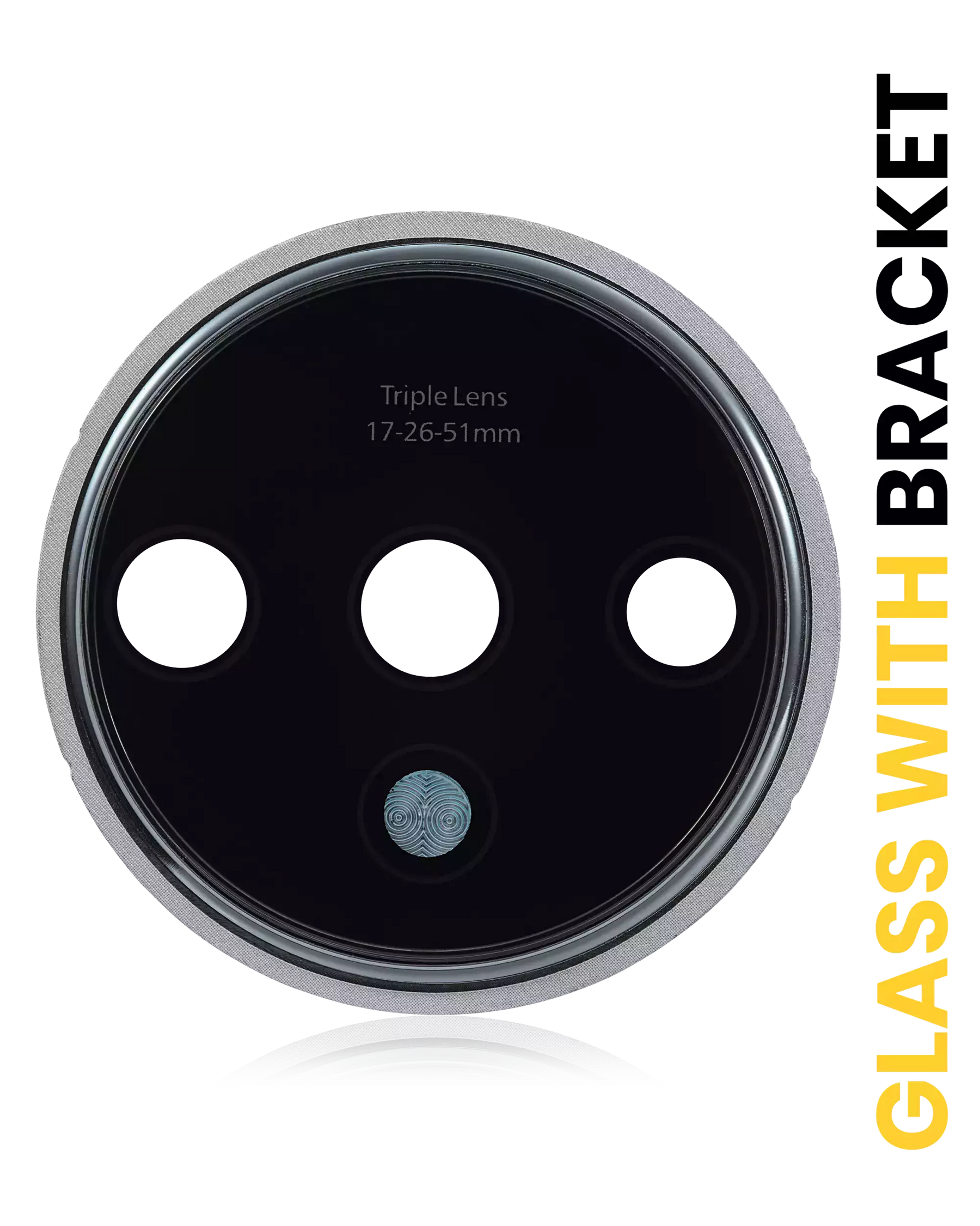 Replacement Back Camera Lens With Bracket Compatible For OnePlus 7T (Glacier Blue)