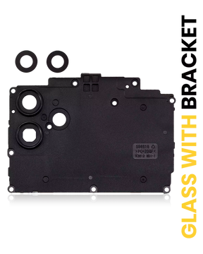 Back Camera Lens With Bracket Compatible For Samsung Galaxy A04 (A045 / 2022) (Black)