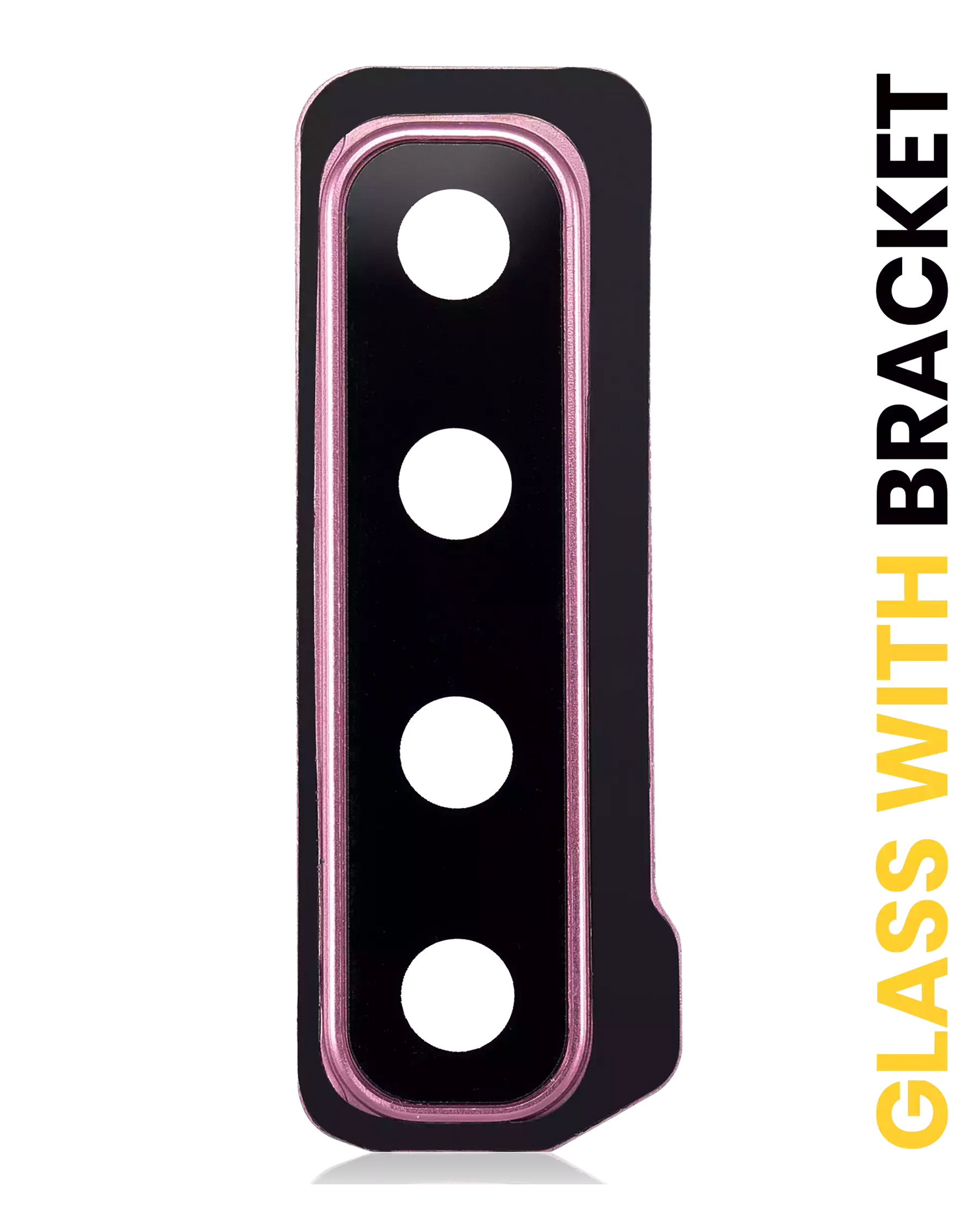 Replacement Back Camera Lens With Bracket Compatible For Samsung Galaxy A9 (A920 / 2018) (Bubblegum Pink)