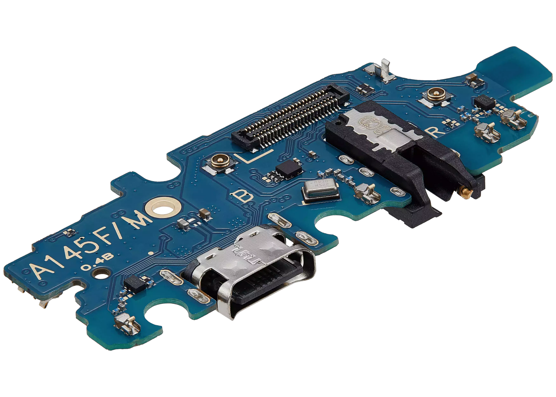 Charging Port With Board Compatible For Samsung Galaxy A14 (A145F / 2023) (International Version) (Vemake)