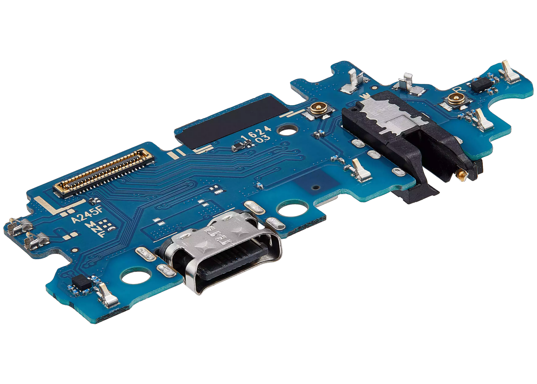 Charging Port With Headphone Jack Compatible For Samsung Galaxy A24 4G (A245 / 2023) (Vemake)