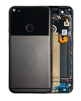 Replacement Back Housing Compatible For Google Pixel XL (Genuine OEM) (Black)