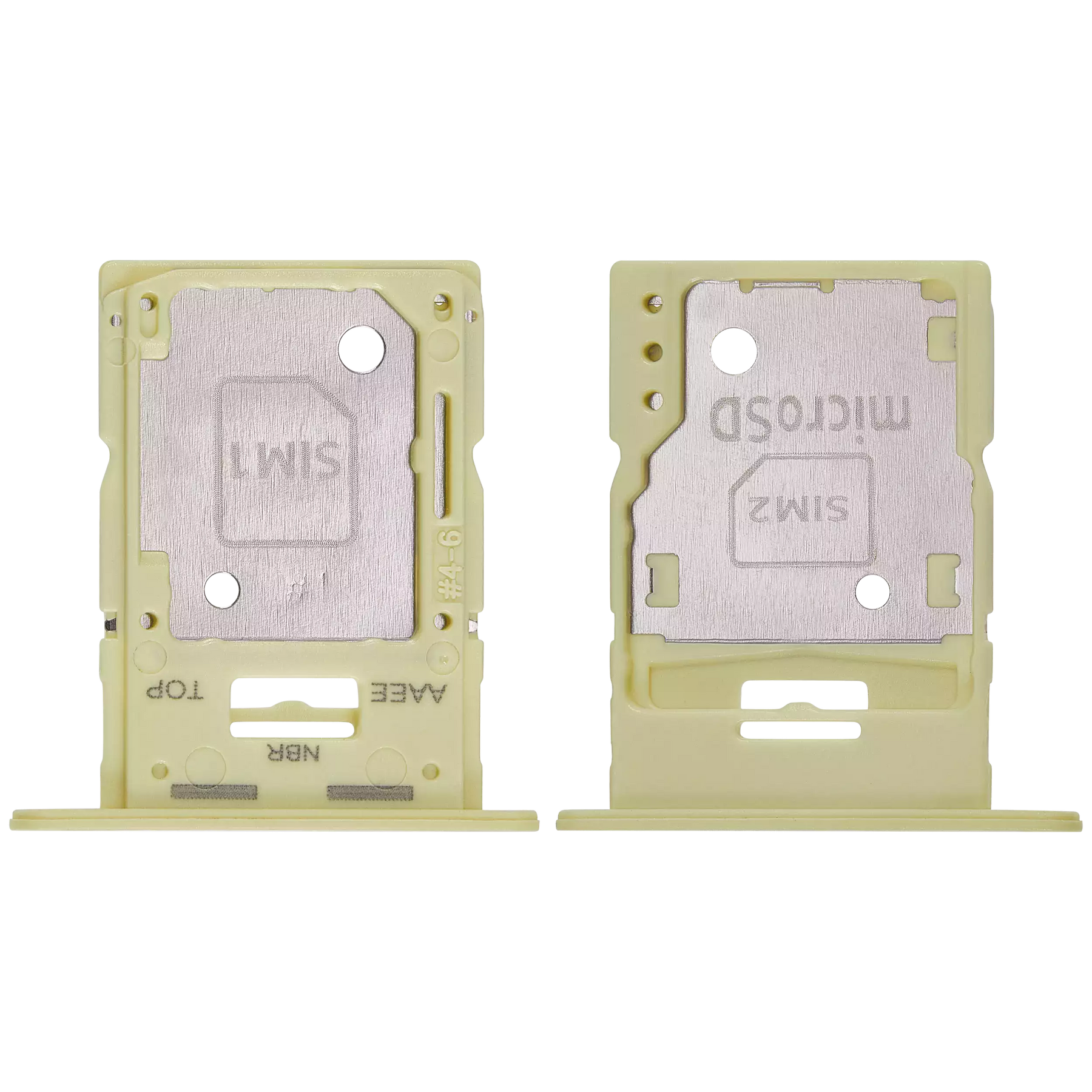 Dual Sim Card Tray Compatible For Samsung Galaxy A15 (A155 / 2023) (Personality Yellow)