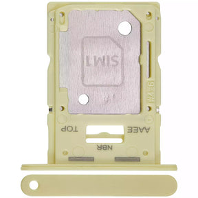 Dual Sim Card Tray Compatible For Samsung Galaxy A15 (A155 / 2023) (Personality Yellow)