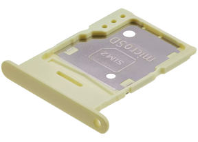 Dual Sim Card Tray Compatible For Samsung Galaxy A15 (A155 / 2023) (Personality Yellow)