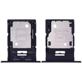 Dual Sim Card Tray Compatible For Samsung Galaxy A15 (A155 / 2023) (Brave Black)