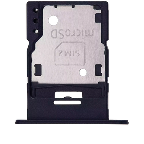 Dual Sim Card Tray Compatible For Samsung Galaxy A15 (A155 / 2023) (Brave Black)