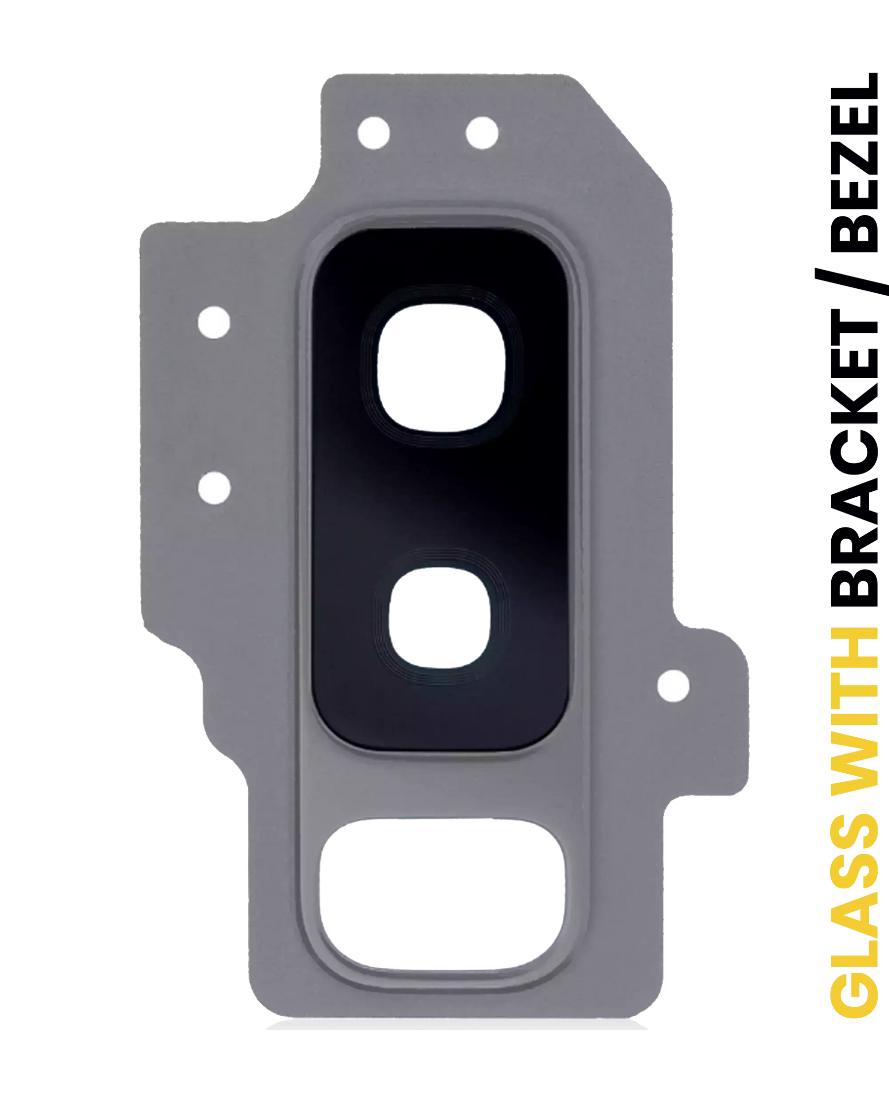 Replacement  Back Camera Lens With Bracket / Bezel Compatible For Samsung Galaxy S9 Plus (Titanium Gray)