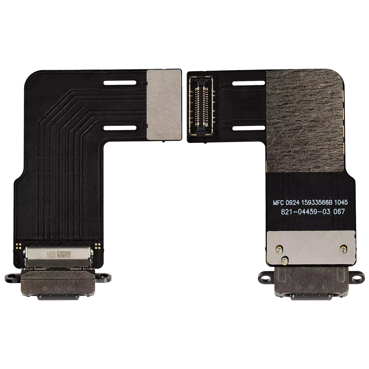 Charging Port Flex Cable Compatible For ipad Air 11" (2024) (Aftermarket Plus) (Space Gray)