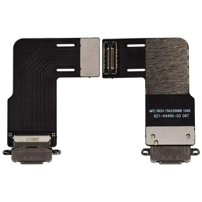 Charging Port Flex Cable Compatible For ipad Air 11" (2024) (Aftermarket Plus) (Space Gray)