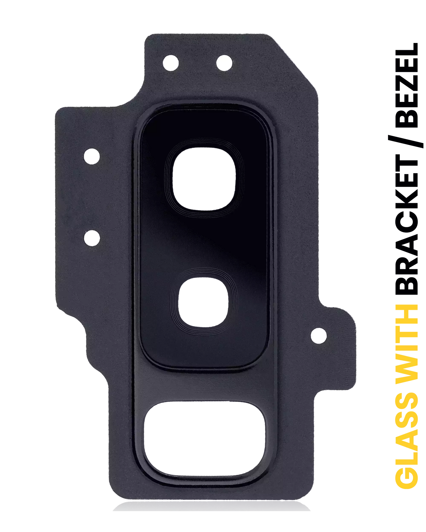 Back Camera Lens With Bracket / Bezel Compatible For Samsung Galaxy S9 Plus Replacement (Black)