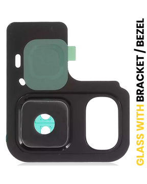 Replacement Back Camera Lens With Bracket / Bezel Compatible For Samsung Galaxy A8 Plus (A730 / 2018) (All Colors)