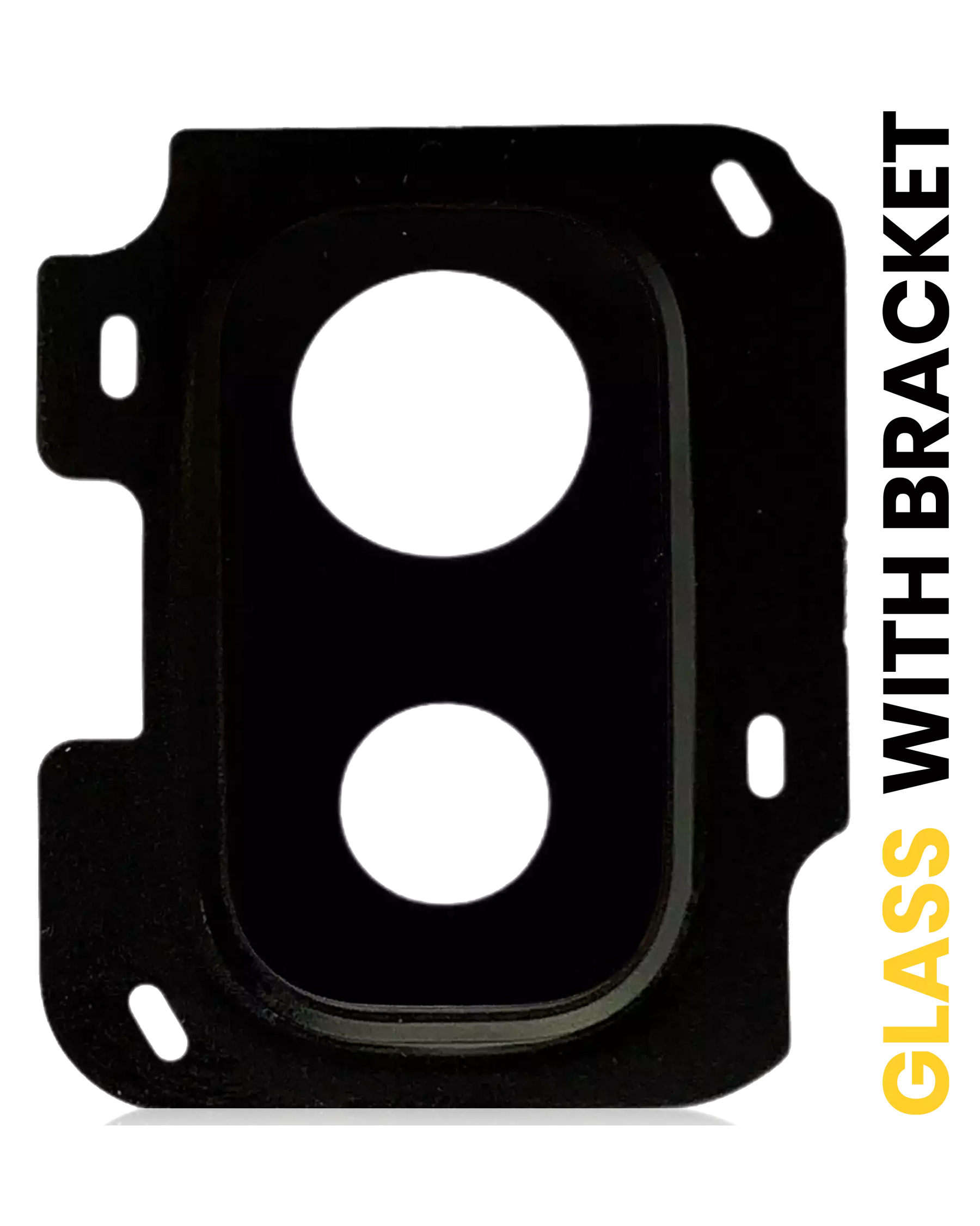 Back Camera Lens With Bracket Compatible For Samsung Galaxy J8 (J810 / 2018) (Black)