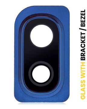 Back Camera Lens With Bracket / Bezel Compatible For Samsung Galaxy A10 (A105 / 2019) (Blue)