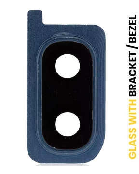Back Camera Lens With Bracket / Bezel Compatible For Samsung Galaxy A20 (A205 / 2019) (Deep Blue)