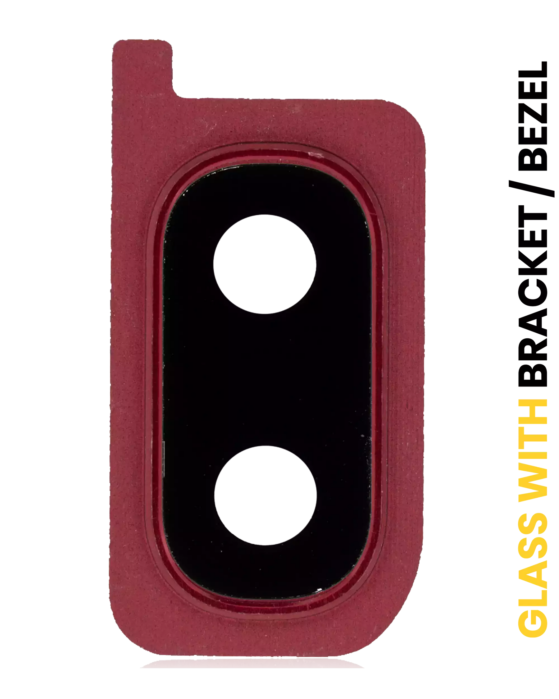 Back Camera Lens With Bracket / Bezel Compatible For Samsung Galaxy A20 (A205 / 2019) (Red)