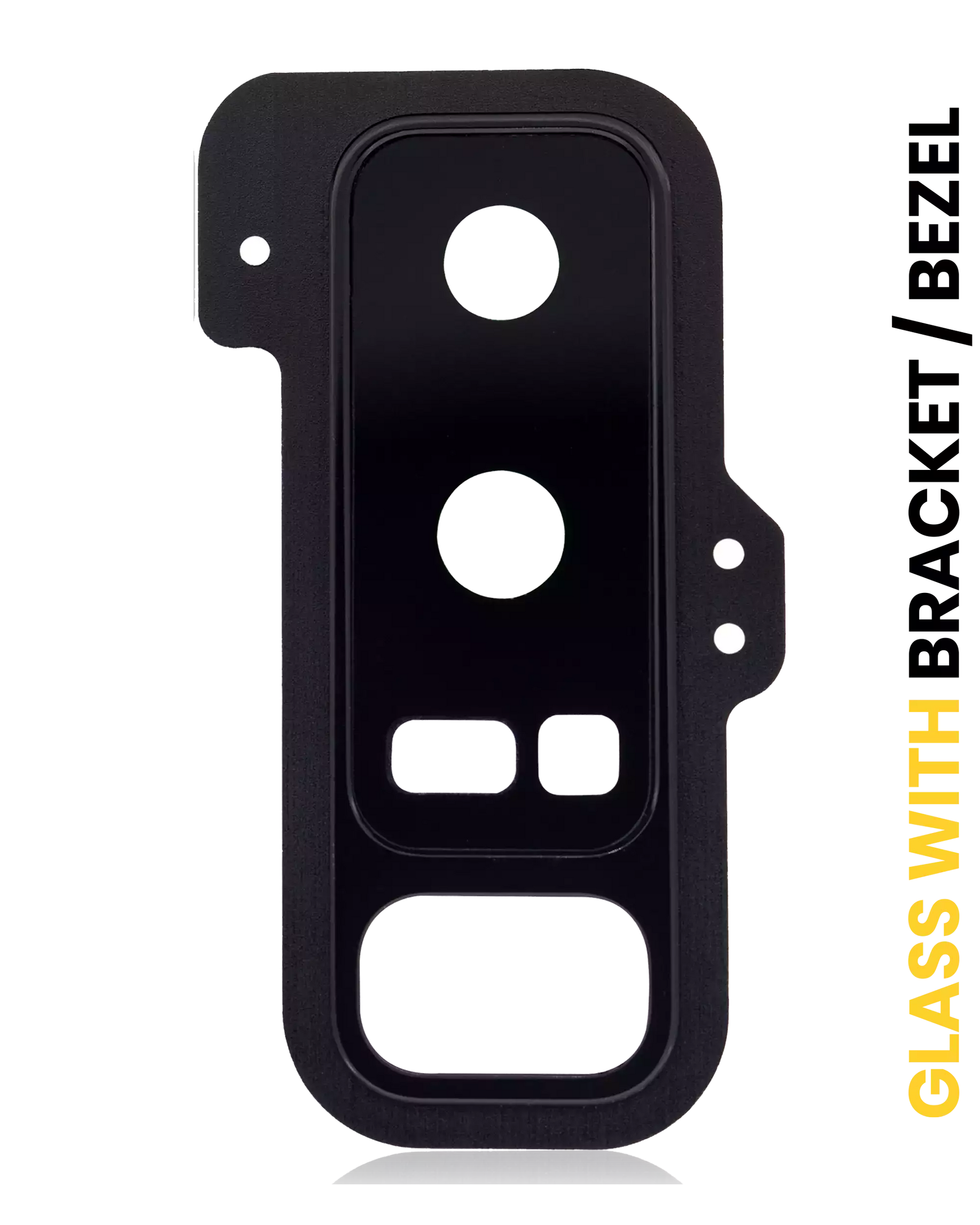 Replacement Back Camera Lens With Bracket / Bezel Compatible For Samsung Galaxy Note 8 (Midnight Black)
