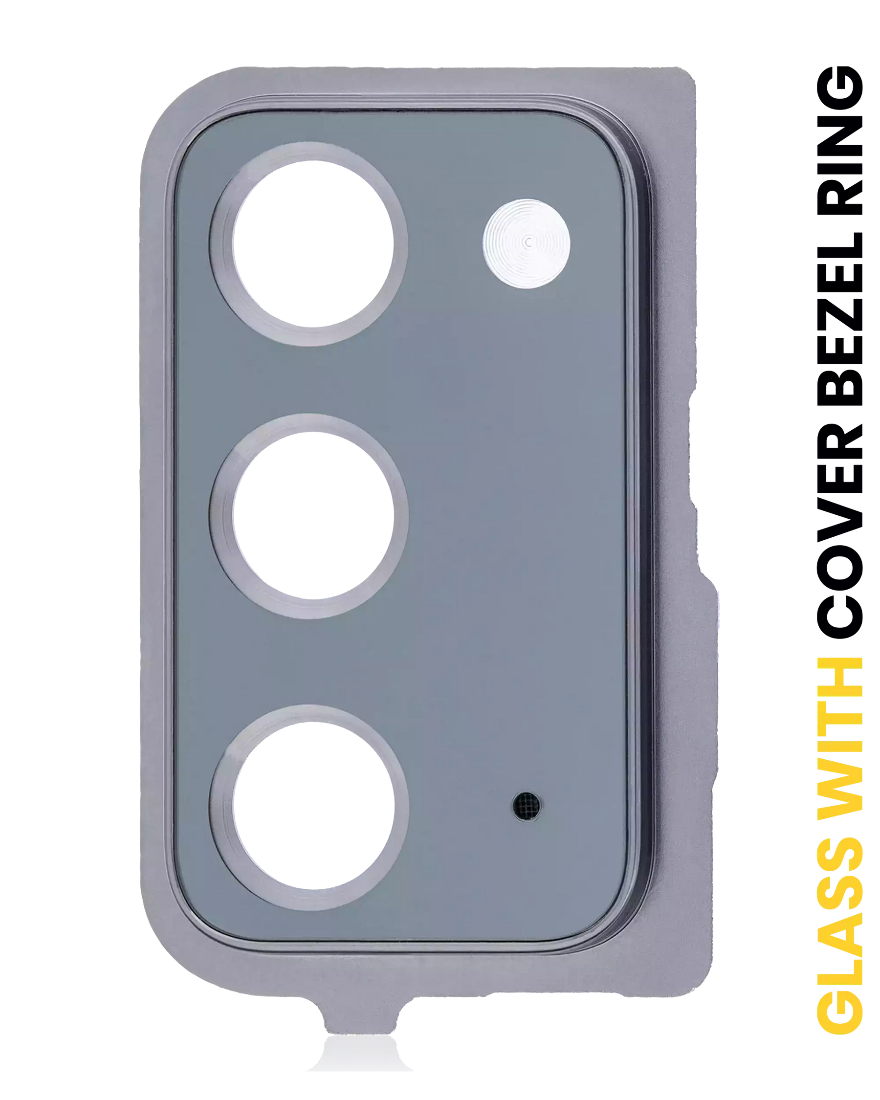 Replacement Back Camera Lens With Cover Bezel Ring Compatible For Samsung Galaxy Note 20 5G (Mystic Gray)