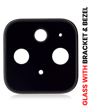 Back Camera Lens With Bracket Compatible For Google Pixel 5 Replacement (Vemake)