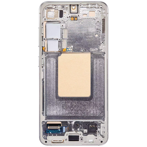 OLED Assembly With Frame Compatible For Samsung Galaxy S24 5G (US & International Version) (Refurbished) (Marble Grey)