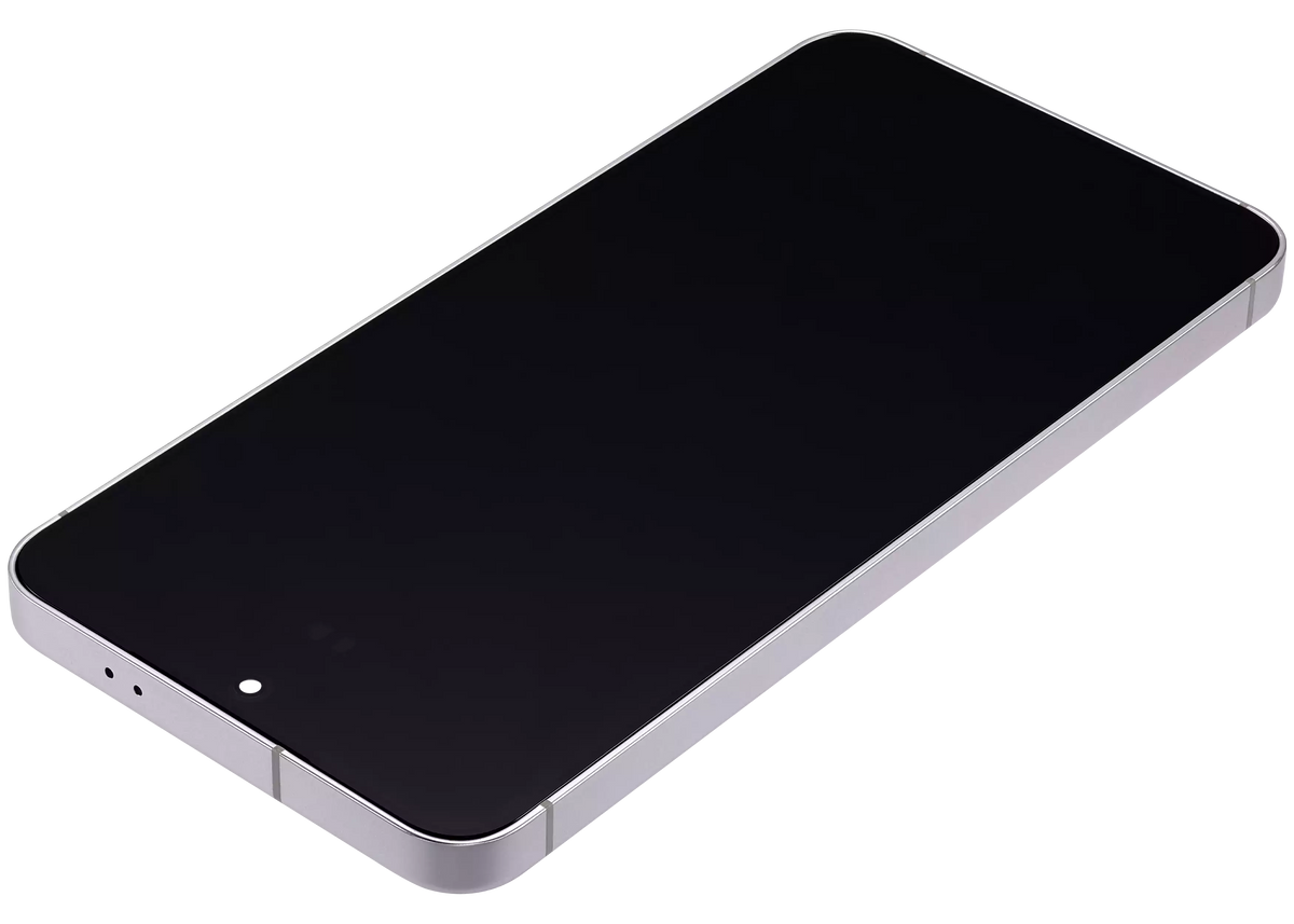 OLED Assembly With Frame Compatible For Samsung Galaxy S24 5G (US & International Version) (Refurbished) (Marble Grey)