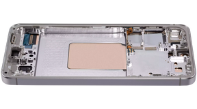 OLED Assembly With Frame Compatible For Samsung Galaxy S24 5G (US & International Version) (Refurbished) (Marble Grey)