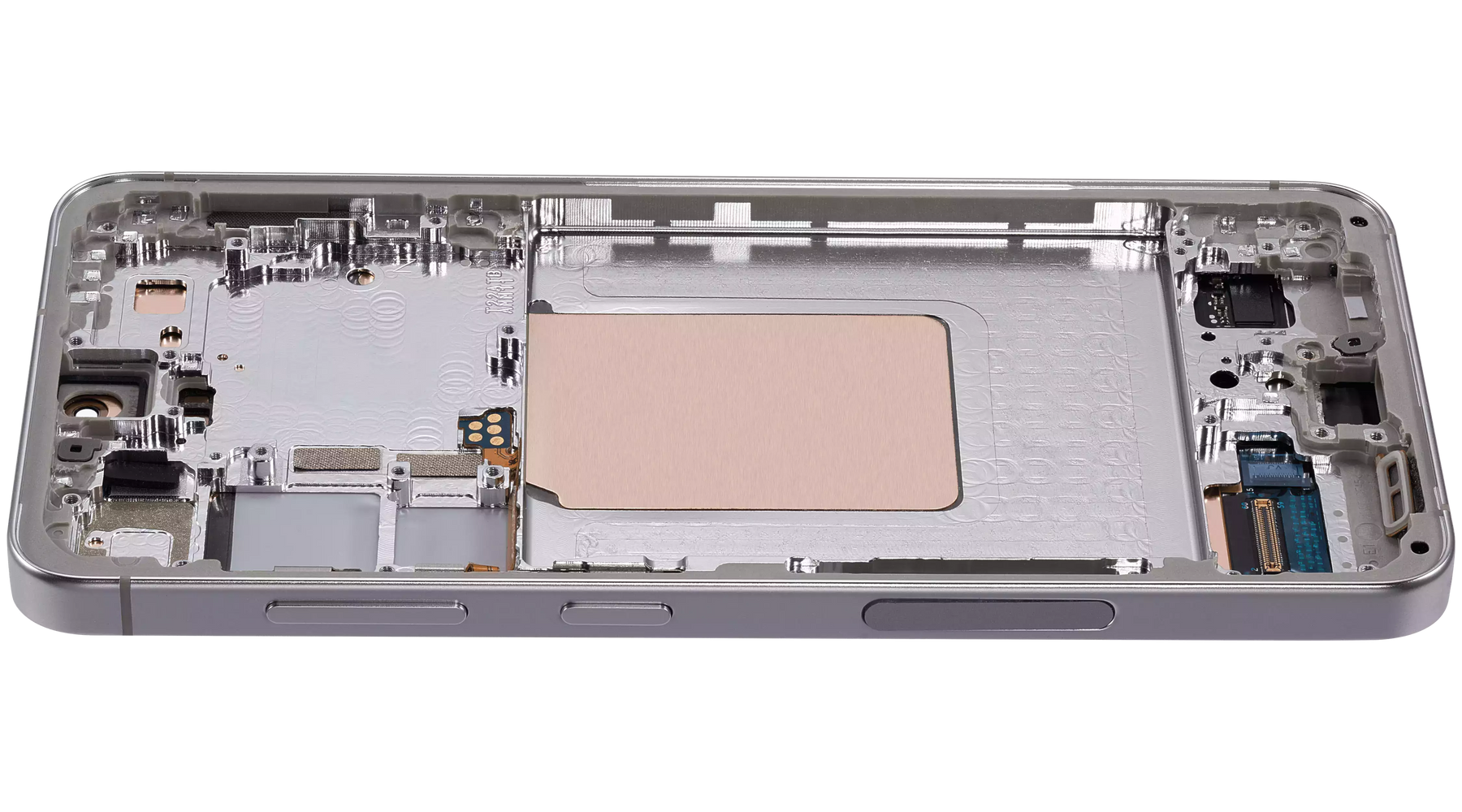 OLED Assembly With Frame Compatible For Samsung Galaxy S24 5G (US & International Version) (Refurbished) (Marble Grey)