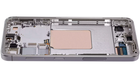 OLED Assembly With Frame Compatible For Samsung Galaxy S24 5G (US & International Version) (Refurbished) (Marble Grey)