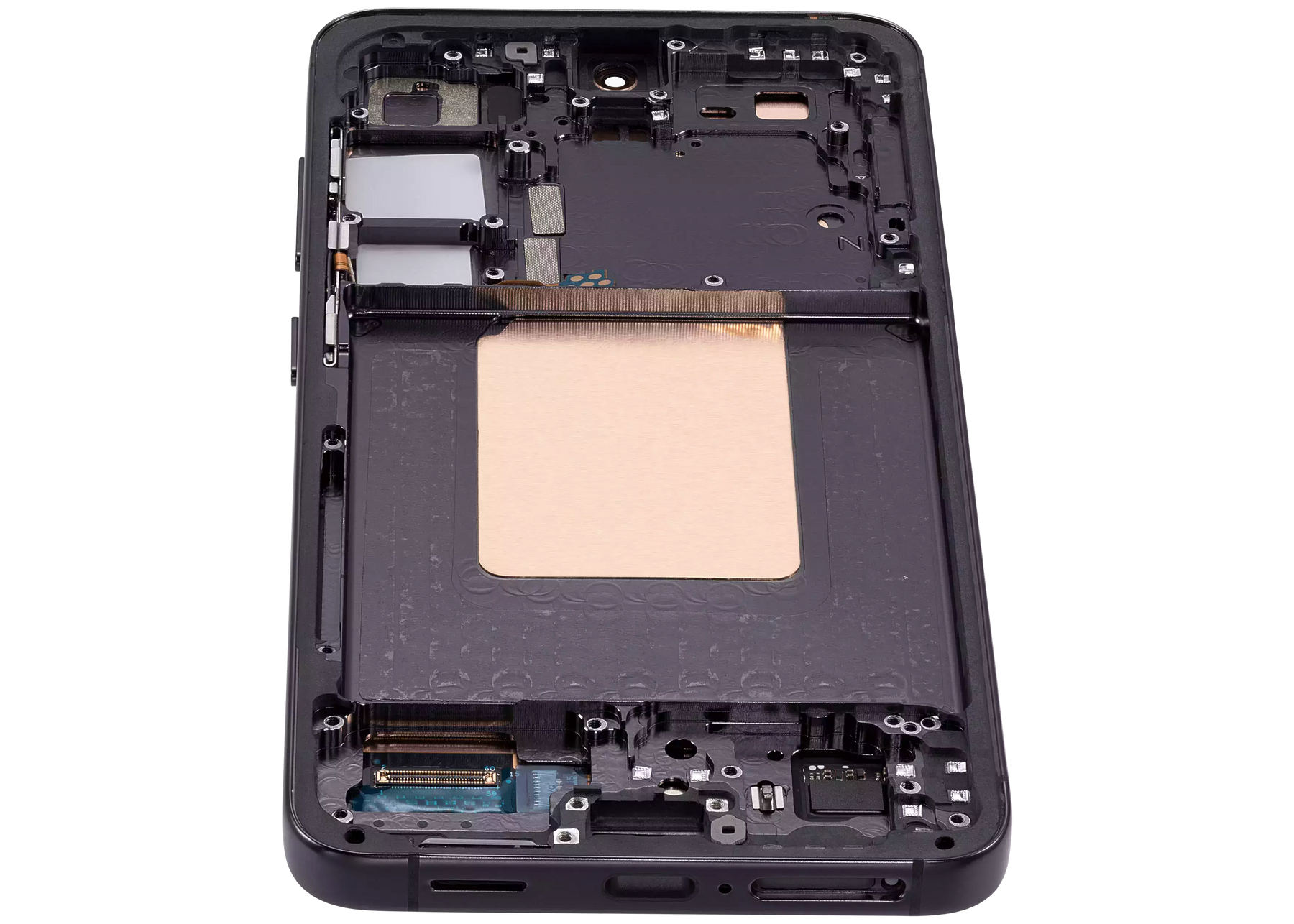 OLED Assembly With Frame Compatible For Samsung Galaxy S24 5G (US & International Version) (Refurbished) (Onyx Black)