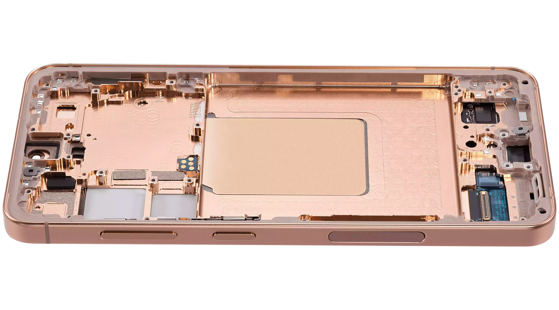 OLED Assembly With Frame Compatible For Samsung Galaxy S24 5G (US & International Version) (Refurbished) (Sandstone Orange)