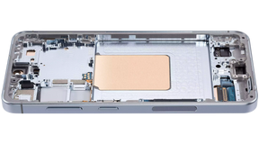 OLED Assembly With Frame Compatible For Samsung Galaxy S24 5G (US & International Version) (Refurbished) (Sapphire Blue)