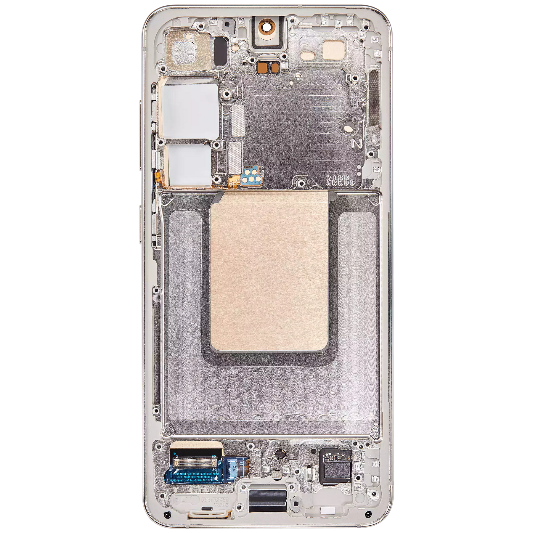 OLED Assembly With Frame Compatible For Samsung Galaxy S24 5G (US & International Version) (Refurbished) (Amber Yellow)