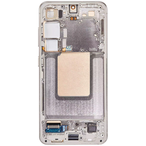 OLED Assembly With Frame Compatible For Samsung Galaxy S24 5G (US & International Version) (Refurbished) (Amber Yellow)