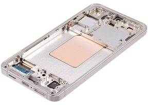 OLED Assembly With Frame Compatible For Samsung Galaxy S24 5G (US & International Version) (Refurbished) (Amber Yellow)