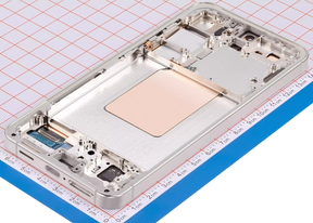 OLED Assembly With Frame Compatible For Samsung Galaxy S24 5G (US & International Version) (Refurbished) (Amber Yellow)