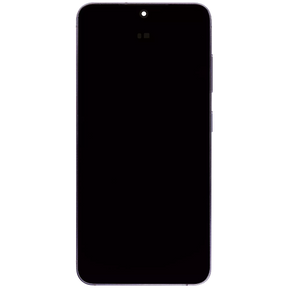 OLED Assembly With Frame Compatible For Samsung Galaxy S24 5G (US & International Version) (Refurbished) (Cobalt Violet)