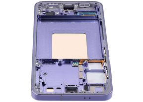 OLED Assembly With Frame Compatible For Samsung Galaxy S24 5G (US & International Version) (Refurbished) (Cobalt Violet)