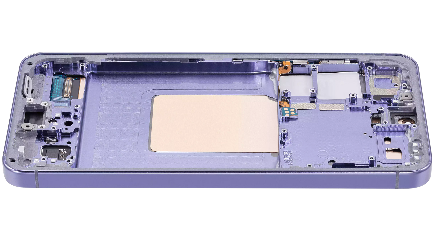 OLED Assembly With Frame Compatible For Samsung Galaxy S24 5G (US & International Version) (Refurbished) (Cobalt Violet)