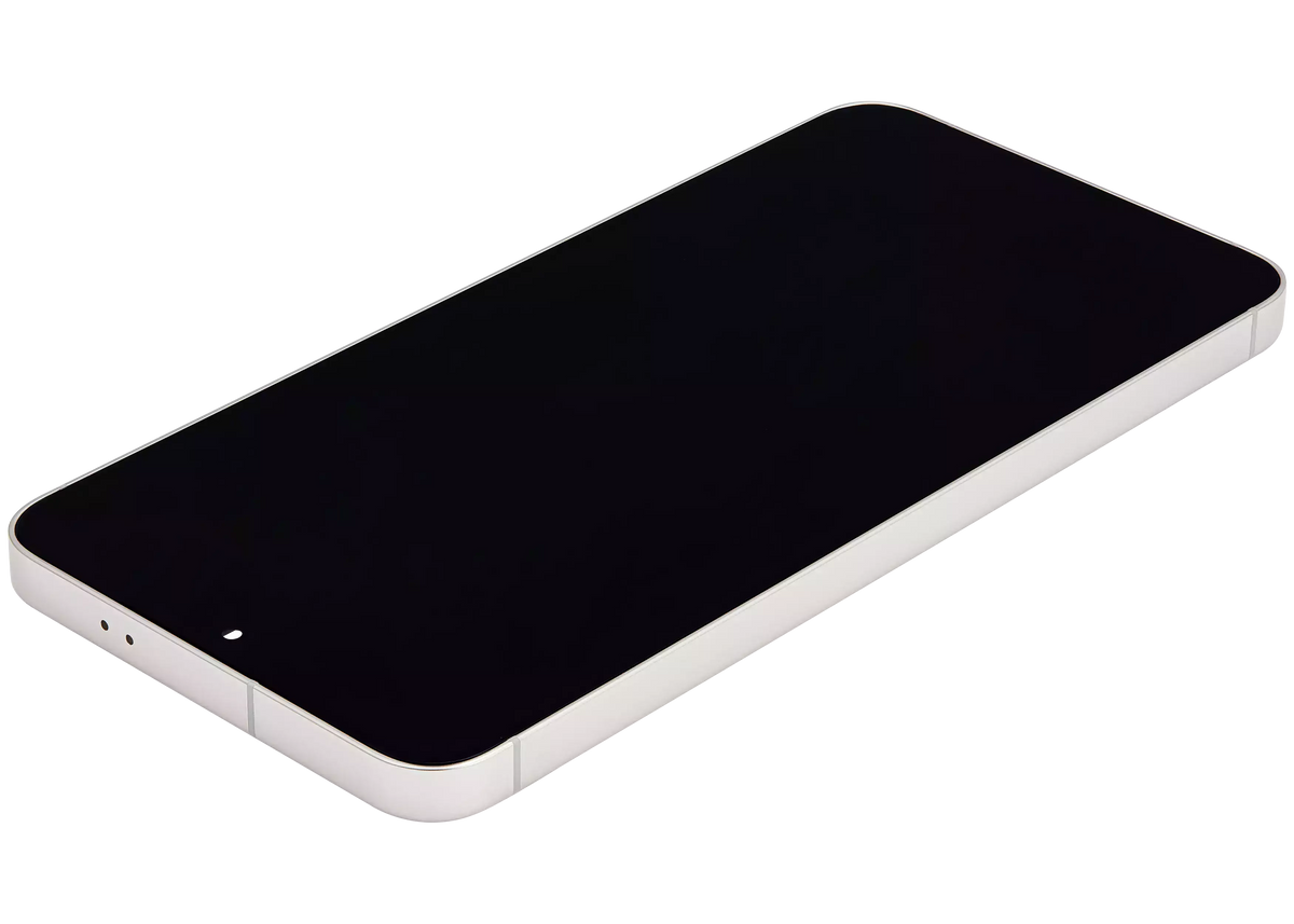 OLED Assembly With Frame Compatible For Samsung Galaxy S24 Plus 5G (US & International Version) (Refurbished) (Amber Yellow)