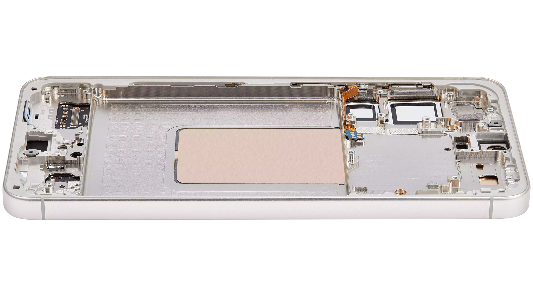 OLED Assembly With Frame Compatible For Samsung Galaxy S24 Plus 5G (US & International Version) (Refurbished) (Amber Yellow)