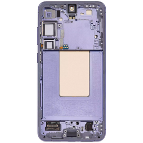 OLED Assembly With Frame Compatible For Samsung Galaxy S24 Plus 5G (US & International Version) (Refurbished) (Cobalt Violet)