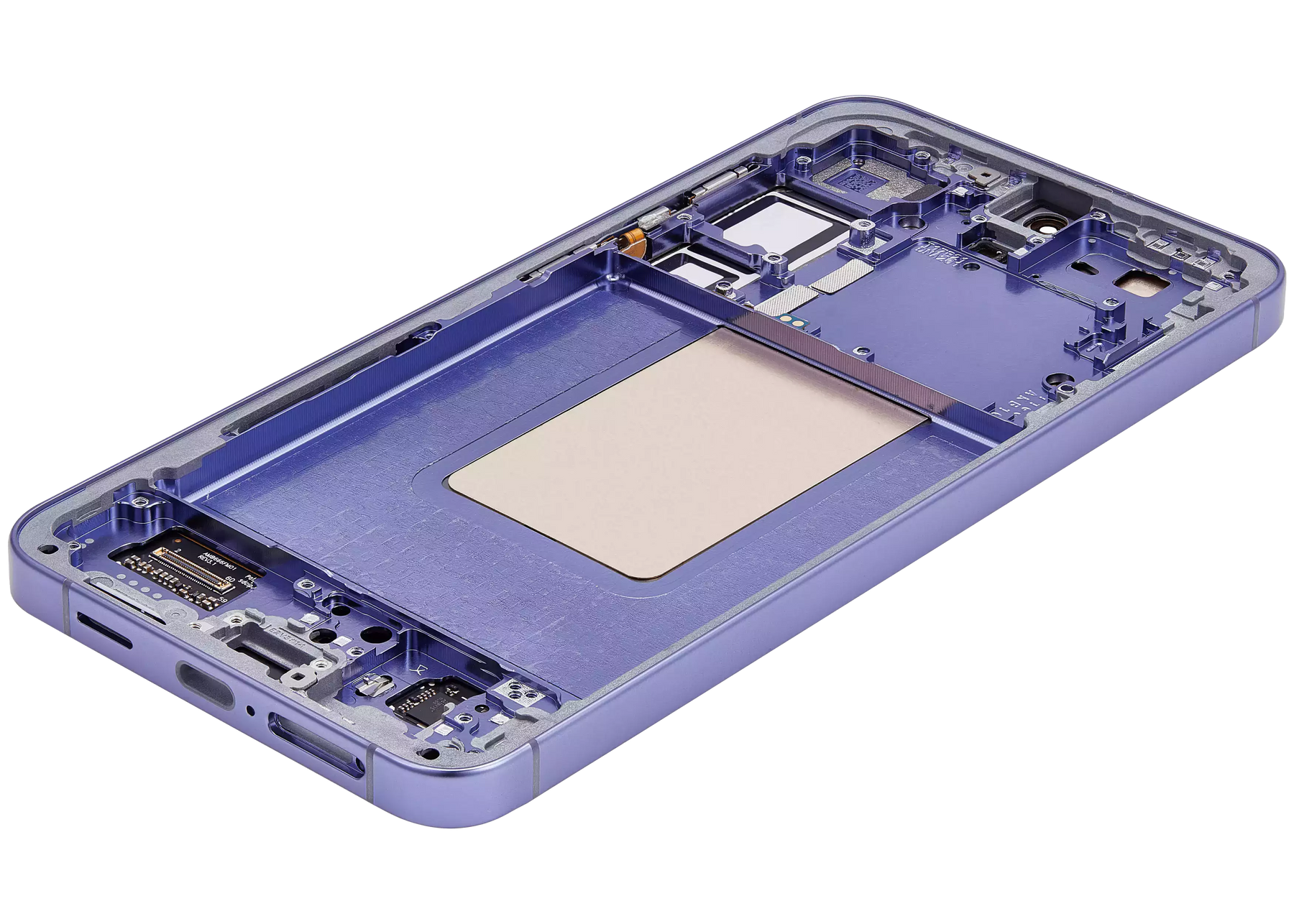 OLED Assembly With Frame Compatible For Samsung Galaxy S24 Plus 5G (US & International Version) (Refurbished) (Cobalt Violet)