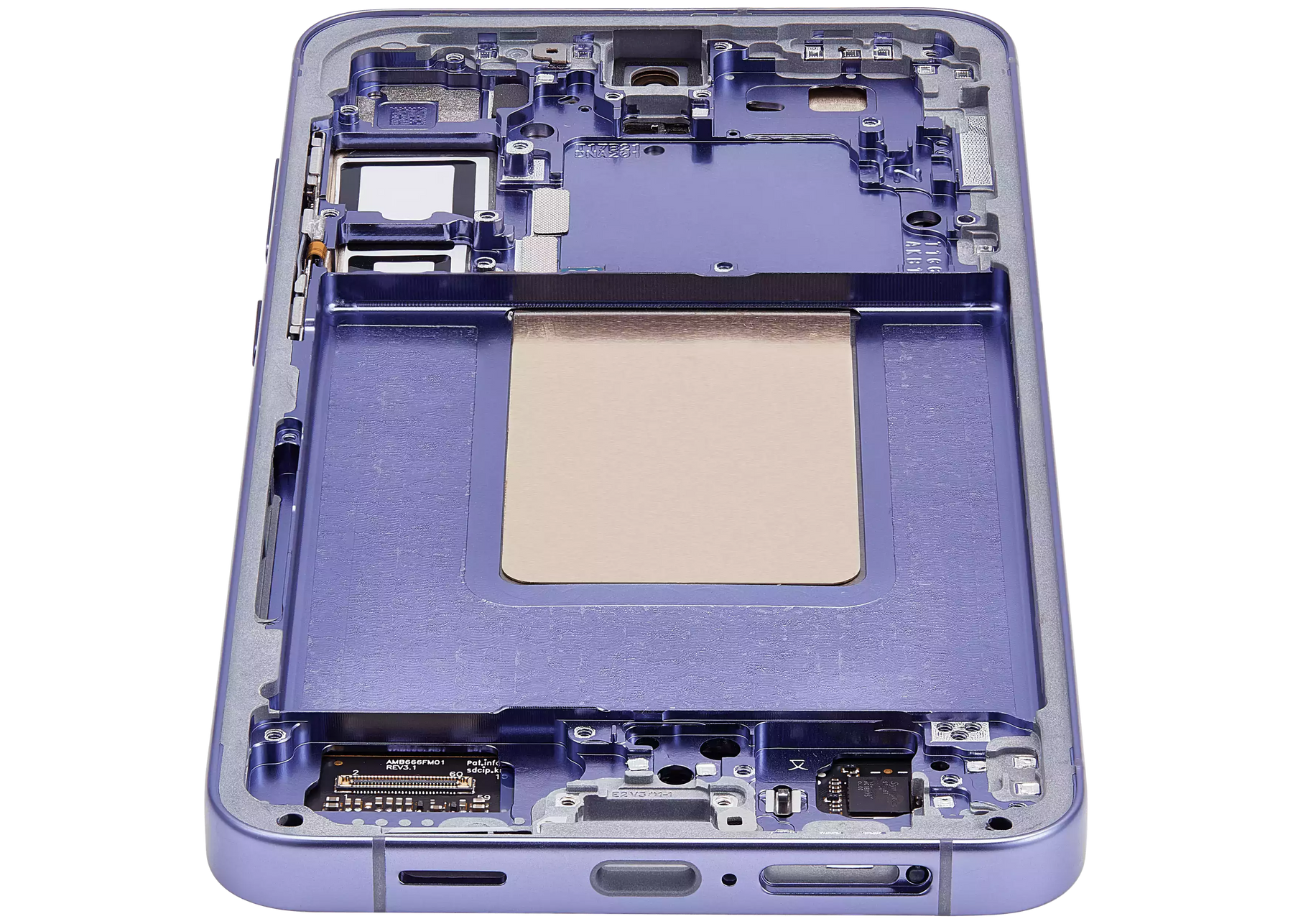 OLED Assembly With Frame Compatible For Samsung Galaxy S24 Plus 5G (US & International Version) (Refurbished) (Cobalt Violet)