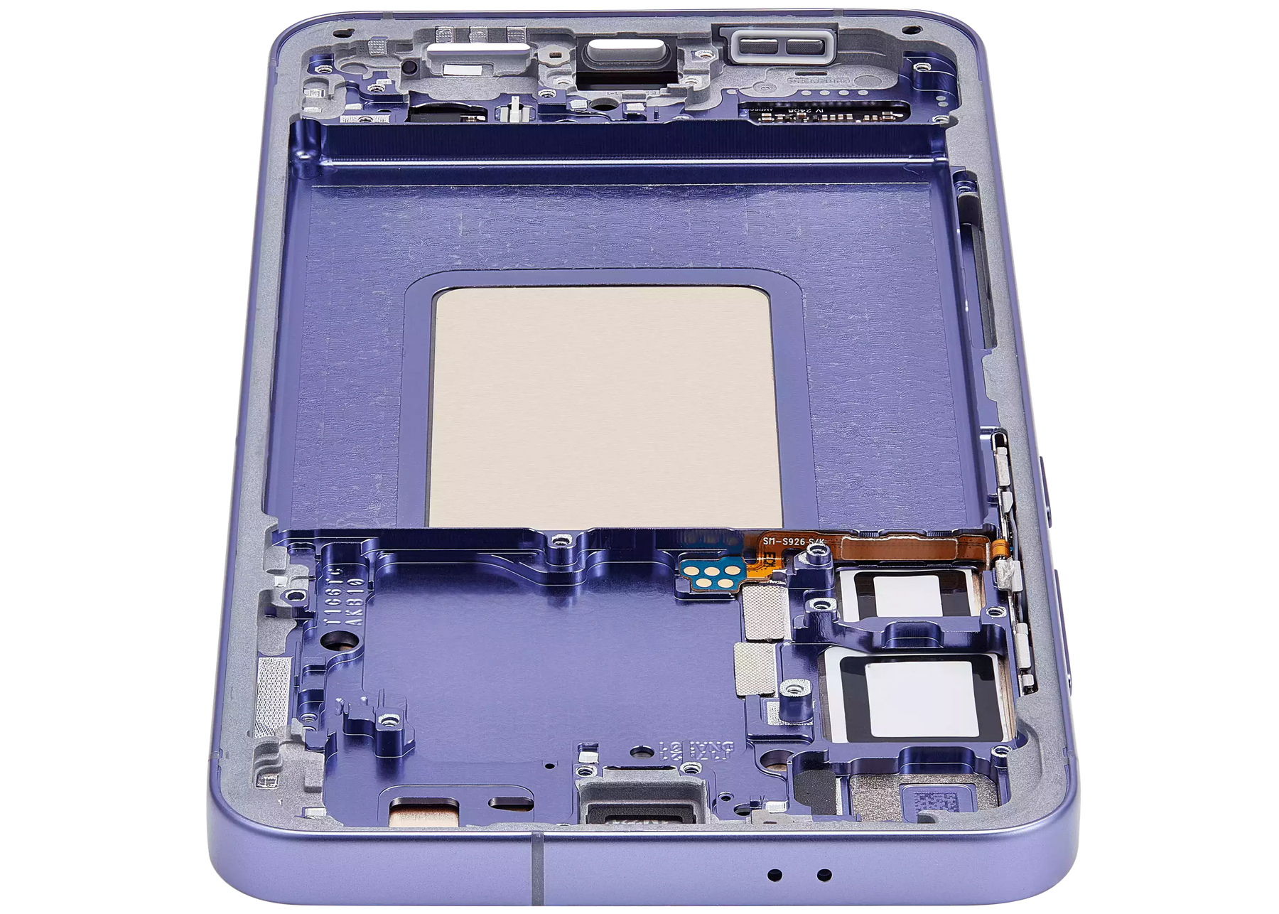 OLED Assembly With Frame Compatible For Samsung Galaxy S24 Plus 5G (US & International Version) (Refurbished) (Cobalt Violet)