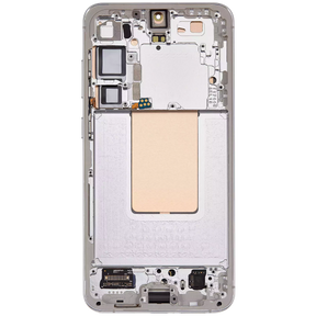 OLED Assembly With Frame Compatible For Samsung Galaxy S24 Plus 5G (US & International Version) (Refurbished) (Marble Grey)