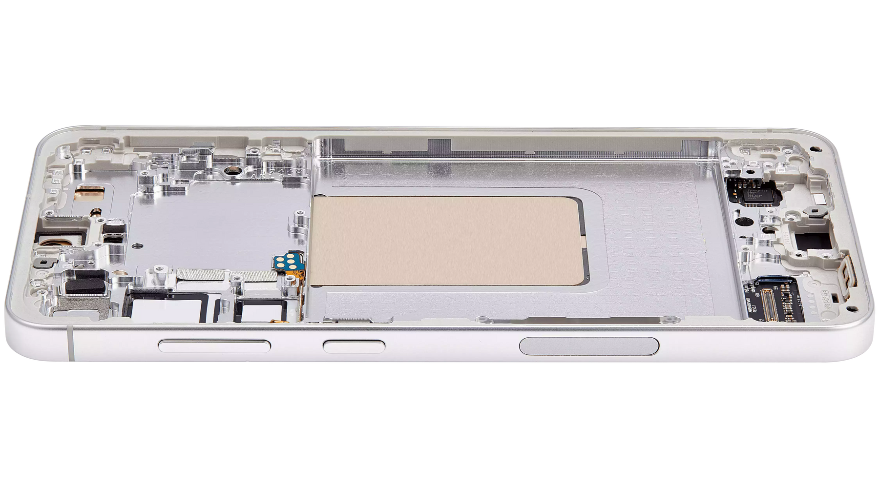 OLED Assembly With Frame Compatible For Samsung Galaxy S24 Plus 5G (US & International Version) (Refurbished) (Marble Grey)