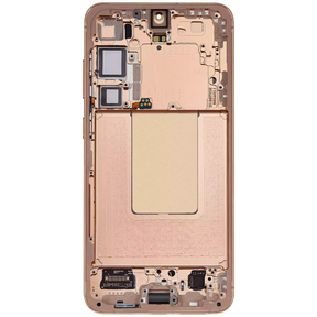OLED Assembly With Frame Compatible For Samsung Galaxy S24 Plus 5G (US & International Version) (Refurbished) (Sandstone Orange)