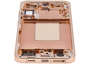 OLED Assembly With Frame Compatible For Samsung Galaxy S24 Plus 5G (US & International Version) (Refurbished) (Sandstone Orange)