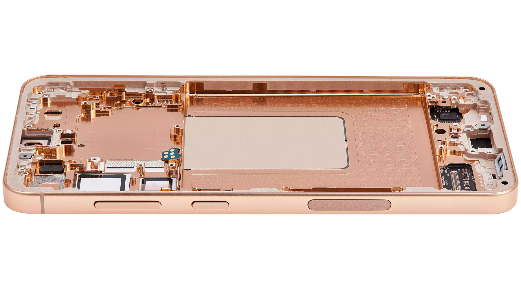 OLED Assembly With Frame Compatible For Samsung Galaxy S24 Plus 5G (US & International Version) (Refurbished) (Sandstone Orange)