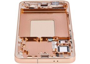OLED Assembly With Frame Compatible For Samsung Galaxy S24 Plus 5G (US & International Version) (Refurbished) (Sandstone Orange)